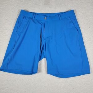 REDVANLY Golf Shorts Mens XL Blue Stretch Performance Active Athletic 0412